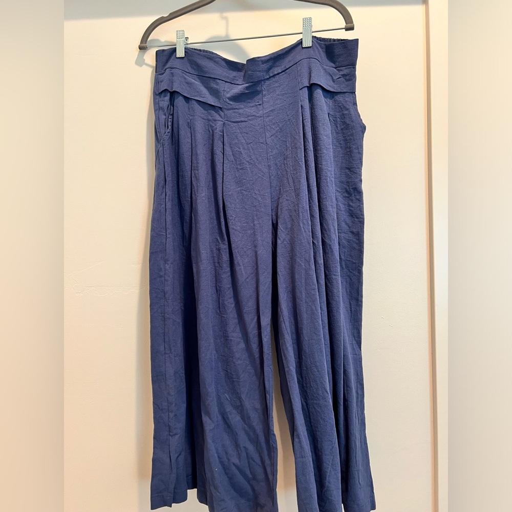 Wide Leg Linen Pants